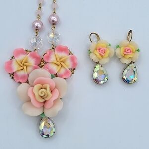 Necklace & Earrings Set Etsy Artisan #2059